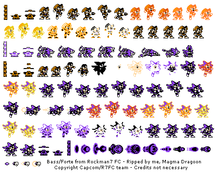 Rockman 7 FC / Mega Man 7 FC - Bass / Forte
