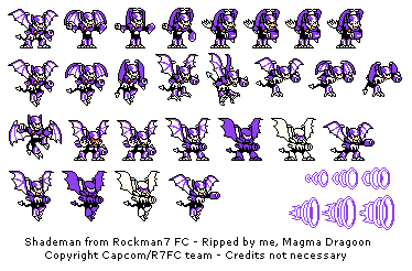 Rockman 7 FC / Mega Man 7 FC - Shade Man