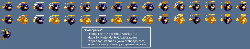 Kirby Mass Attack - Bombpeller