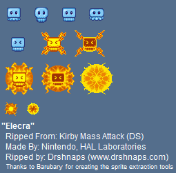 Kirby Mass Attack - Elecra