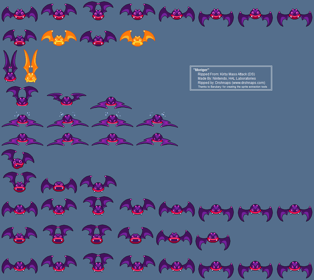 Kirby Mass Attack - Battybat
