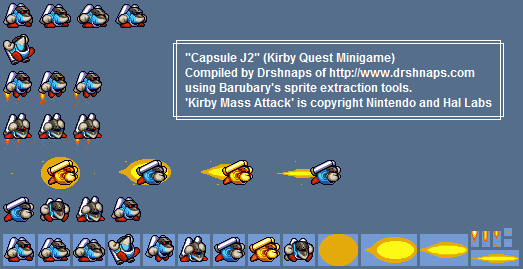 Kirby Mass Attack - Capsule J2