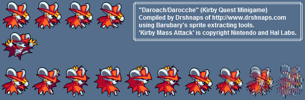 Kirby Mass Attack - Daroach