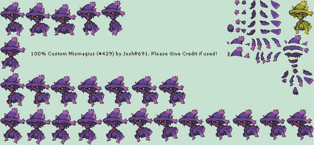 Pokémon Customs - #429 Mismagius