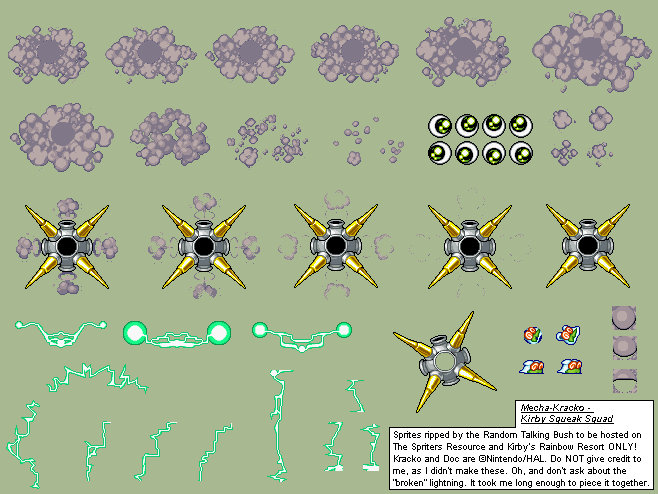 Kirby Squeak Squad / Kirby Mouse Attack - Mecha-Kracko