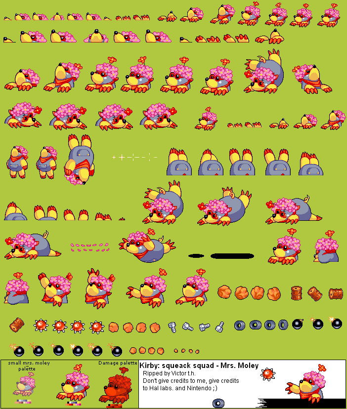 Kirby Squeak Squad / Kirby Mouse Attack - Mrs. Moley