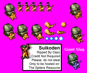 Suikoden - Giant Snail