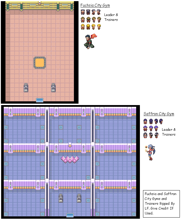 Pokémon FireRed / LeafGreen - Gym 5 and 6