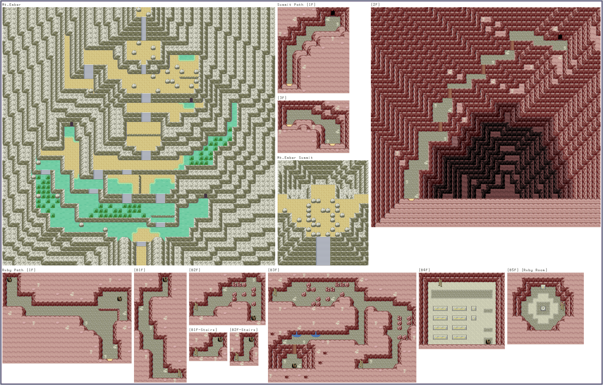 Pokémon FireRed / LeafGreen - Mt. Ember