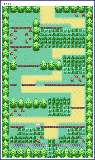 Pokémon FireRed / LeafGreen - Route 01
