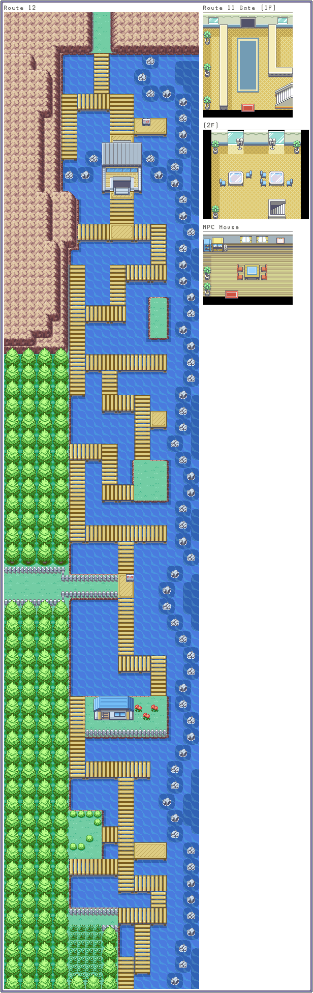 Pokémon FireRed / LeafGreen - Route 12