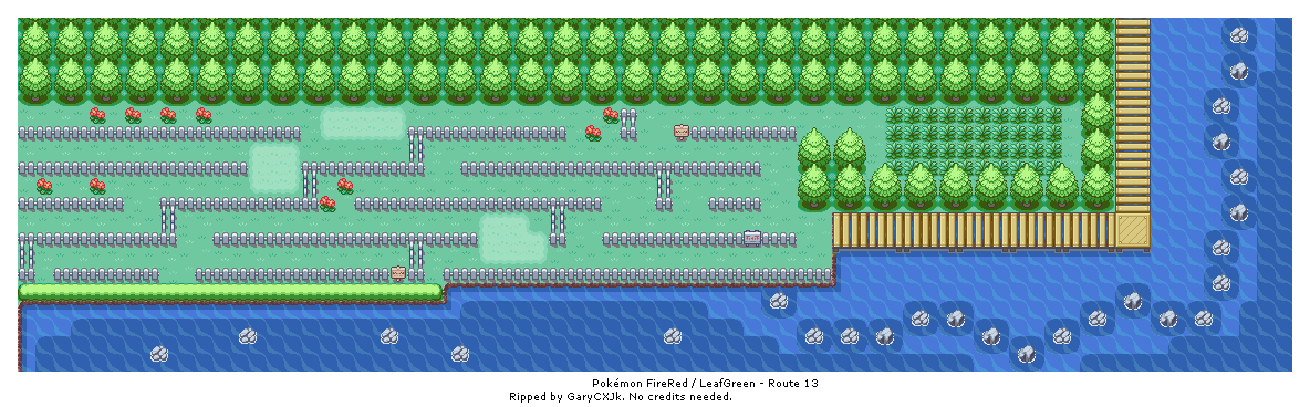 Pokémon FireRed / LeafGreen - Route 13