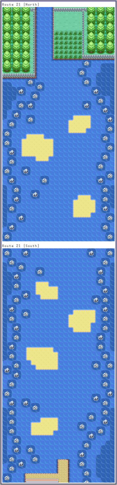 Pokémon FireRed / LeafGreen - Route 21