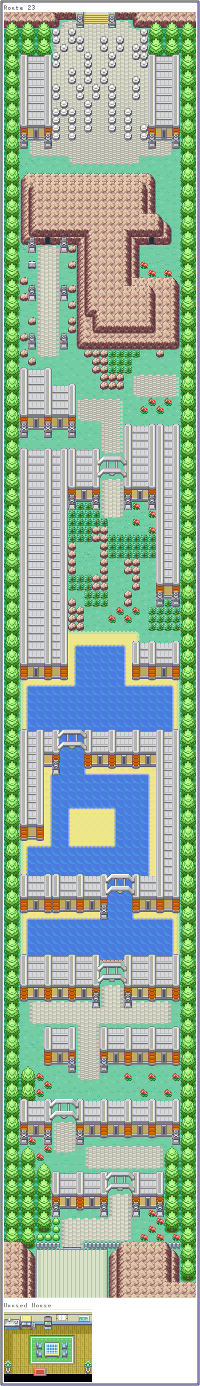Pokémon FireRed / LeafGreen - Route 23
