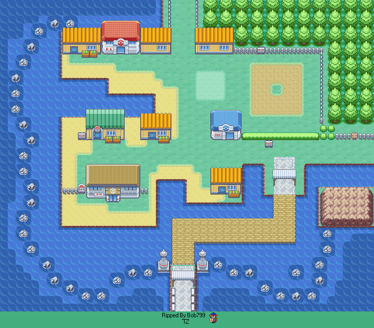 Pokémon FireRed / LeafGreen - Vermilion City