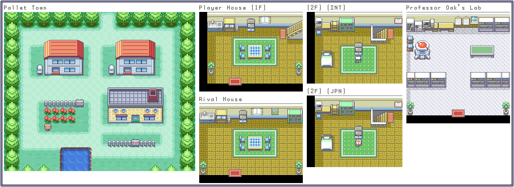 Pokémon FireRed / LeafGreen - Pallet Town