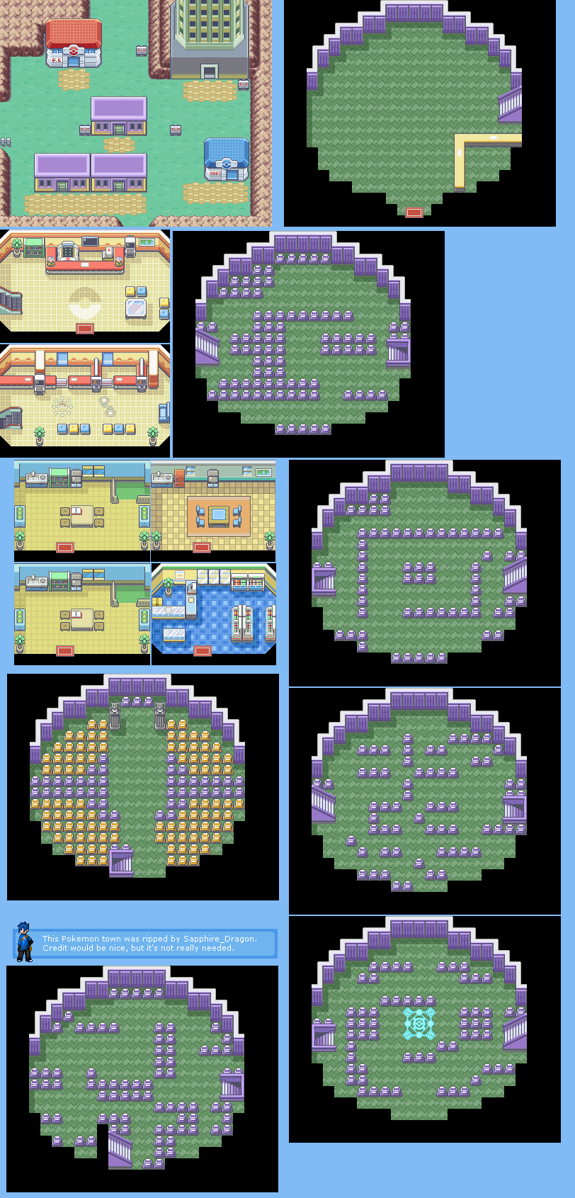 Pokémon FireRed / LeafGreen - Lavender Town