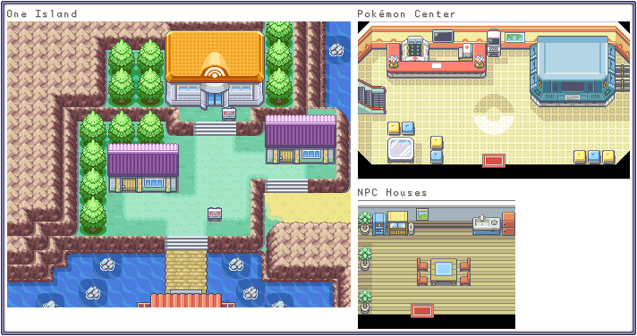 Pokémon FireRed / LeafGreen - One Island