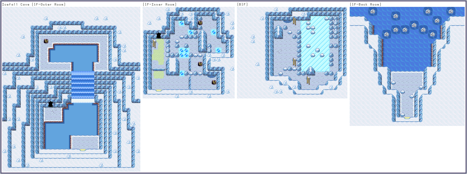 Pokémon FireRed / LeafGreen - Icefall Cave