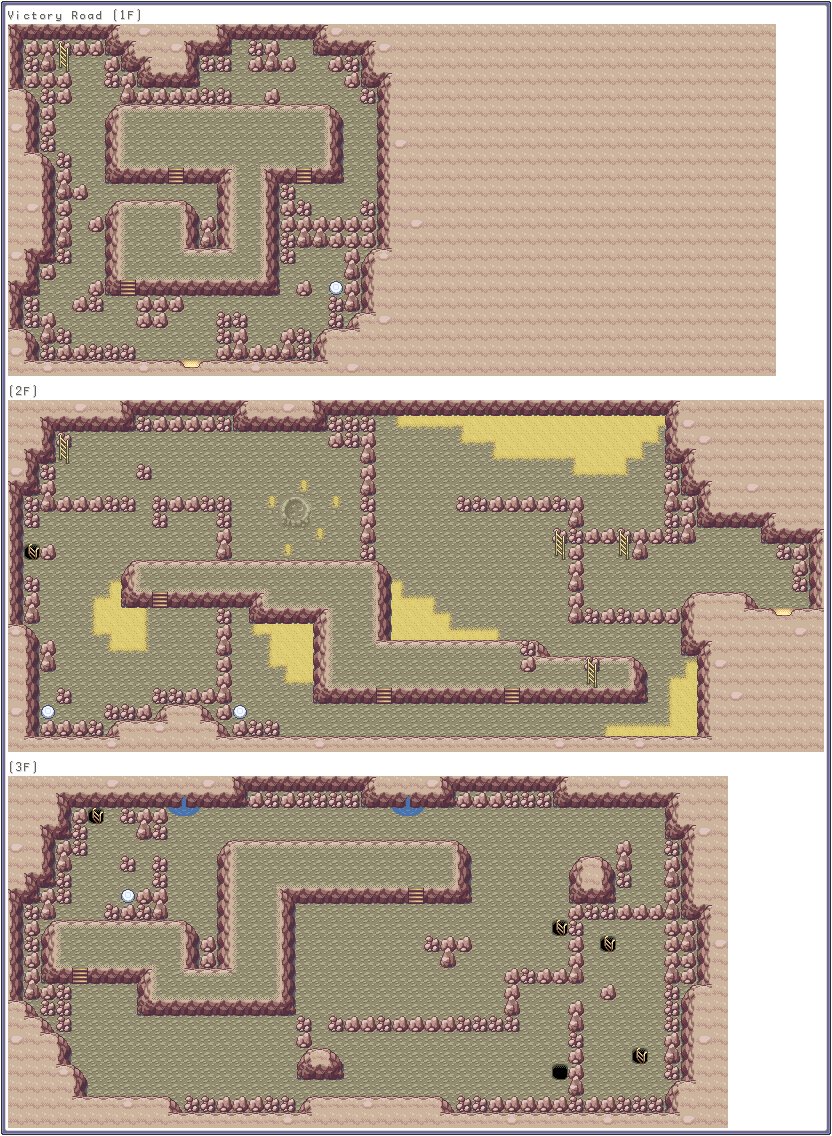 Pokémon FireRed / LeafGreen - Victory Road