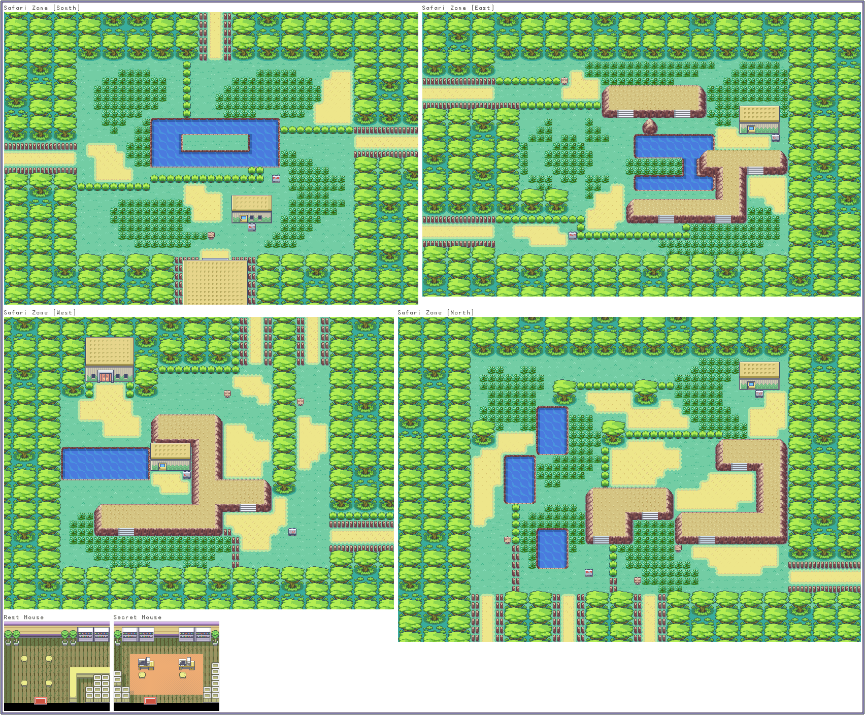 safari zone fire red guide