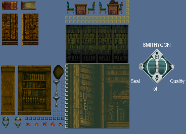 Castlevania: Symphony of the Night - Long Library Objects