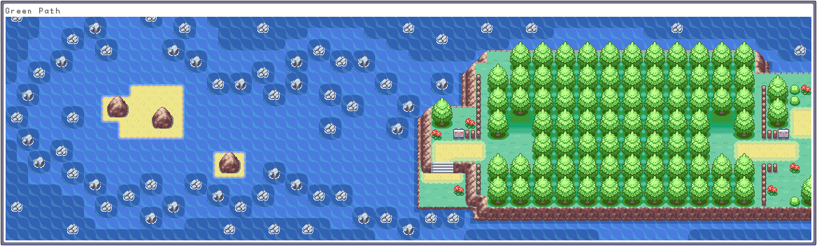 Pokémon FireRed / LeafGreen - Green Path