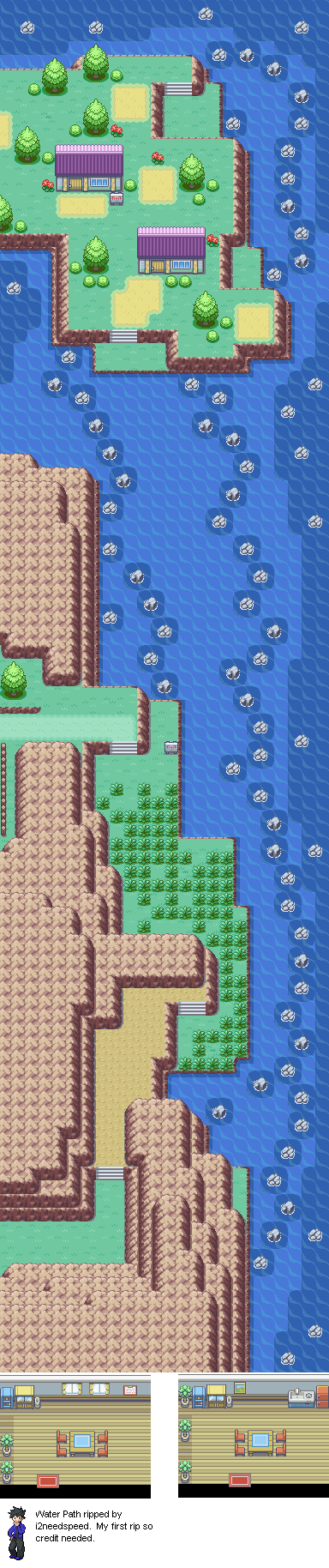 Pokémon FireRed / LeafGreen - Water Path