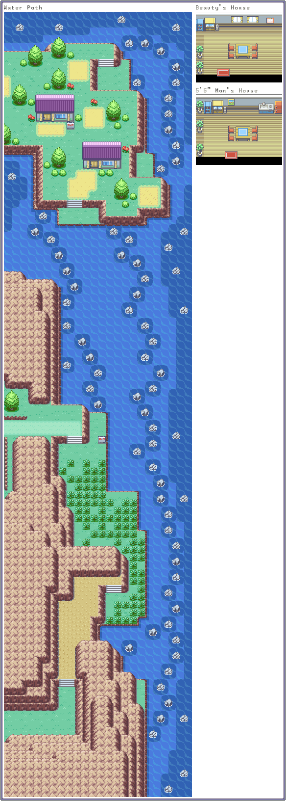 Pokémon FireRed / LeafGreen - Water Path