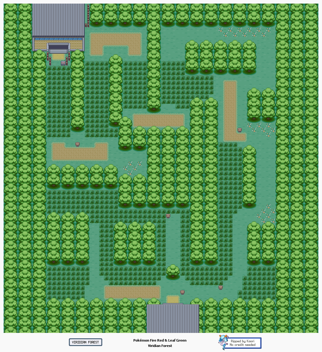 Pokémon FireRed / LeafGreen - Viridian Forest