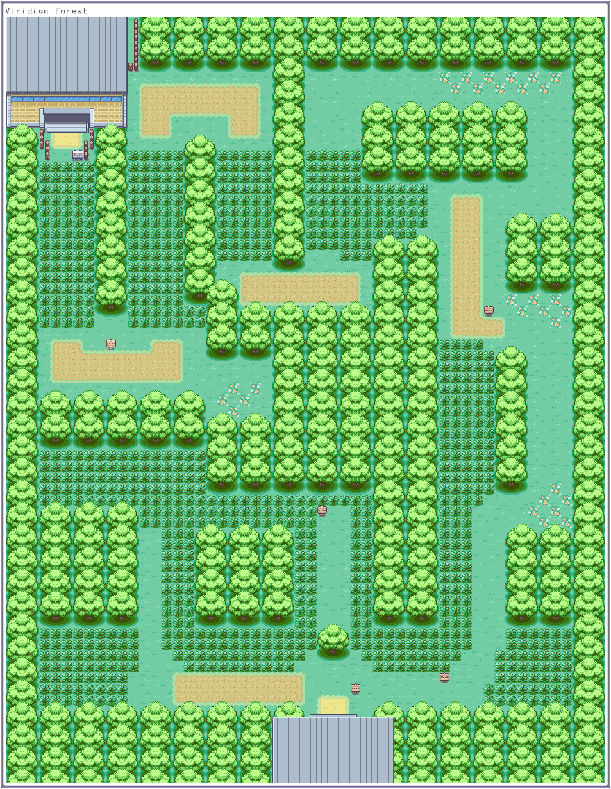 Pokémon FireRed / LeafGreen - Viridian Forest