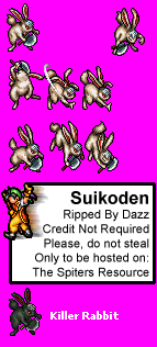 Suikoden - Slasher Rabbit