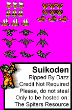 Suikoden - Vehicles