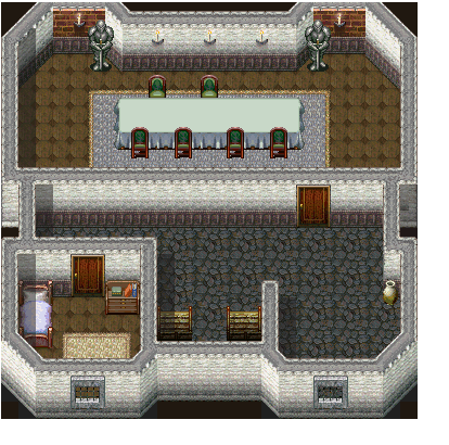 Suikoden - McDohl's House - Upstairs