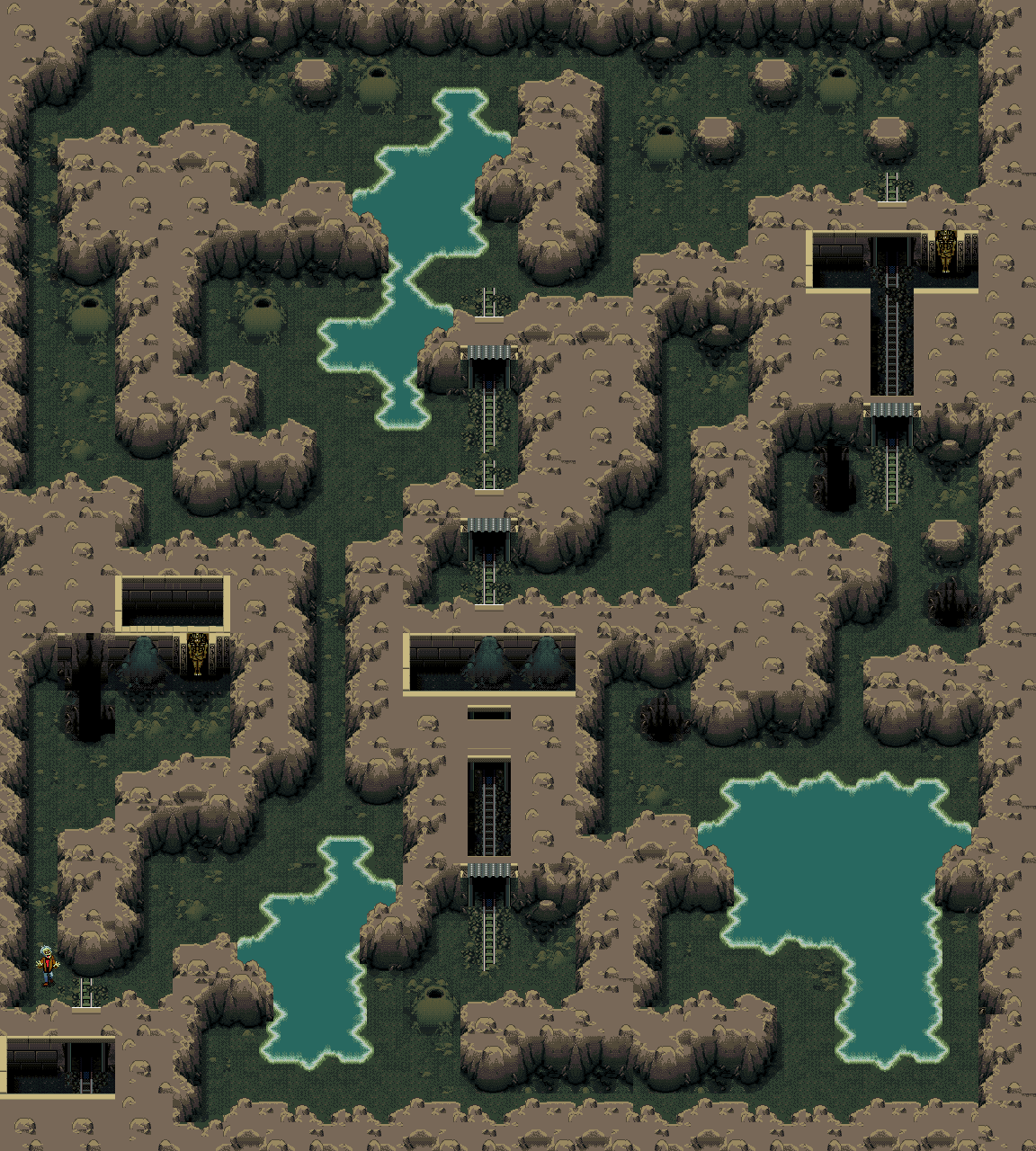 Zombies Ate My Neighbors - Level 23: The Caves of Mystery