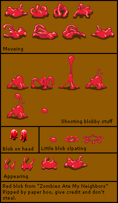 Zombies Ate My Neighbors - Jelly Blob