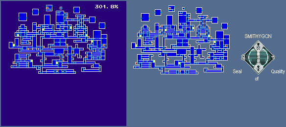 Castlevania: Aria of Sorrow - Castle Map