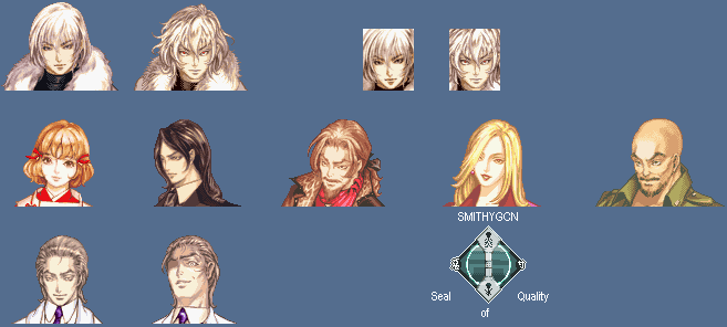 Castlevania: Aria of Sorrow - Portraits