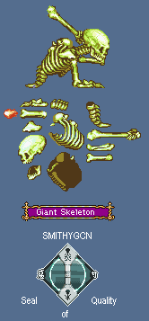 Castlevania: Aria of Sorrow - Giant Skeleton