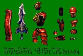 Castlevania: Portrait of Ruin - Great Armour