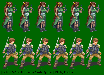 Hero of Allacrost - Unused Sprites