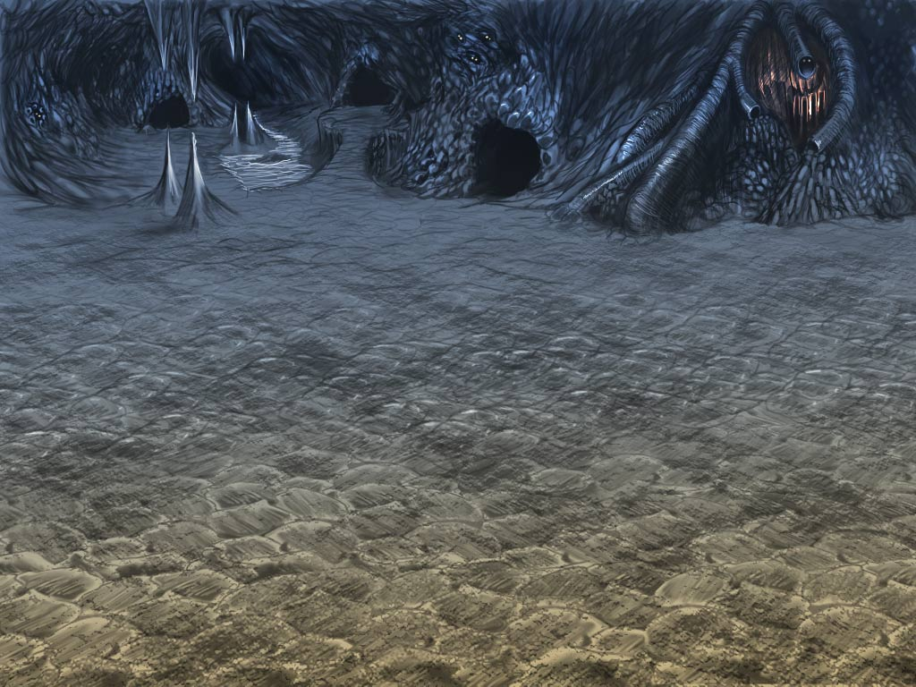 Hero of Allacrost - Desert Cave Part 1 (Battle Backdrop)