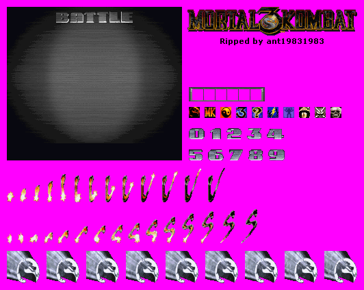 Mortal Kombat 3 - Vs Screen