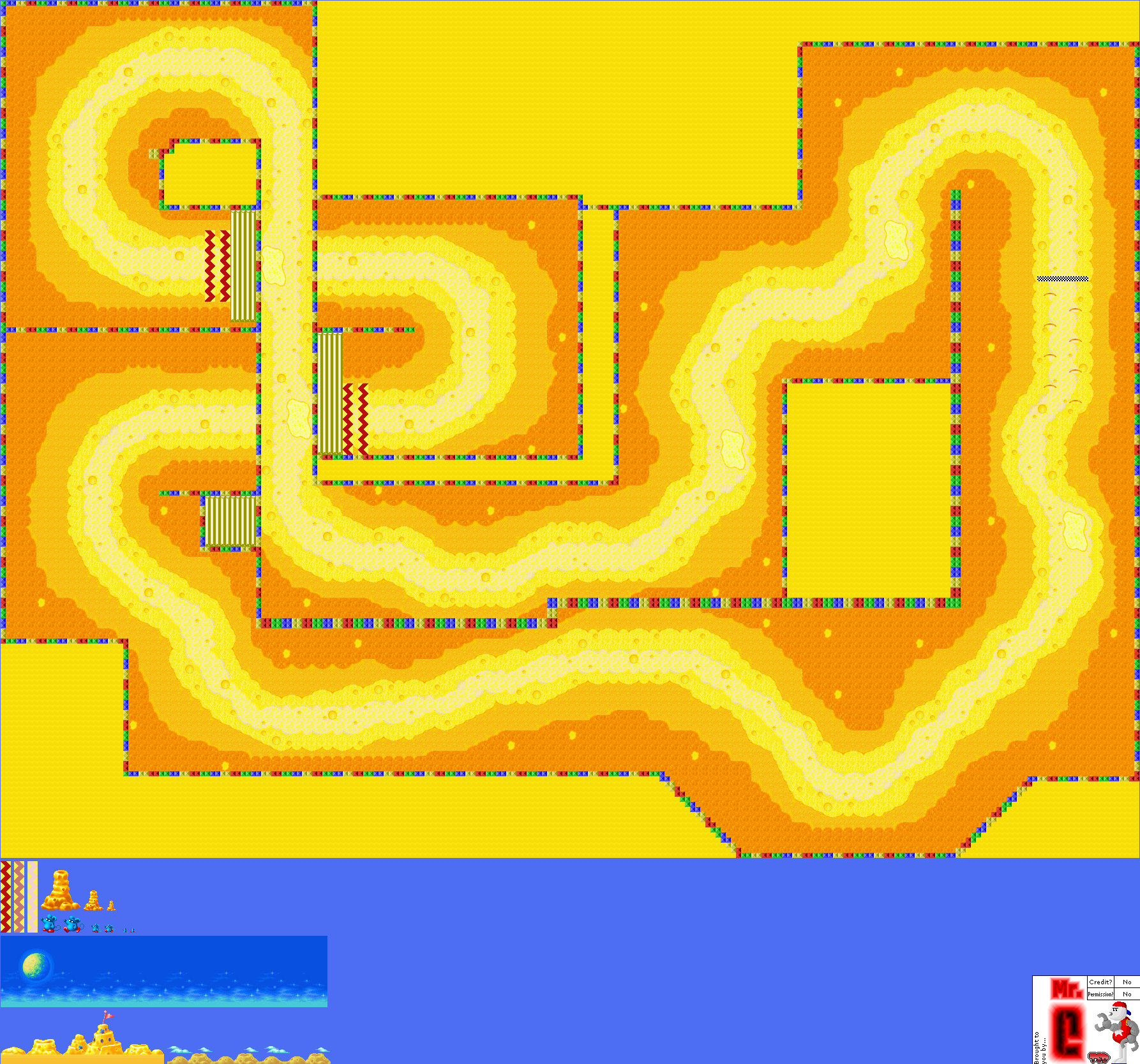 Mario Kart: Super Circuit - Cheese Land