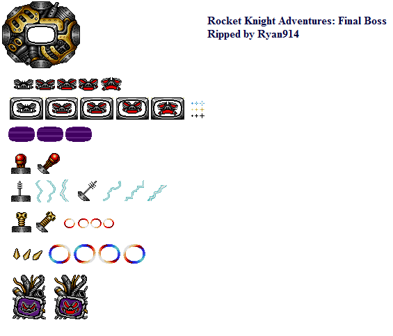 Rocket Knight Adventures - Final Boss