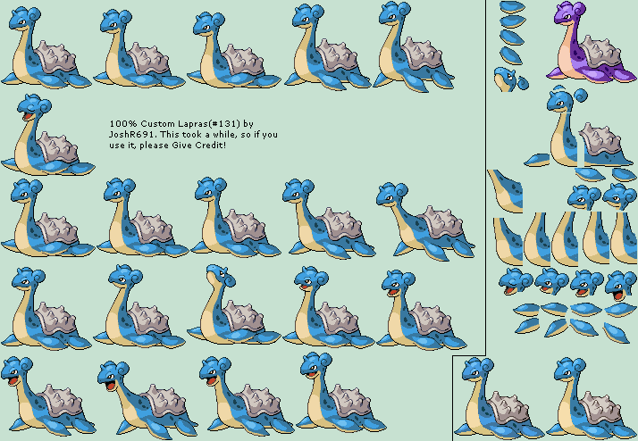 Pokémon Generation 1 Customs - #131 Lapras