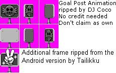 Sonic Advance - Goal Post