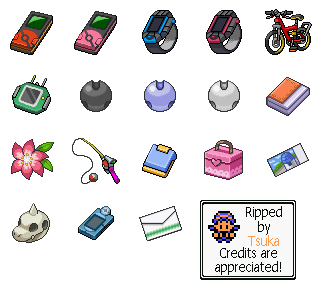 Pokémon Black / White - Key Items