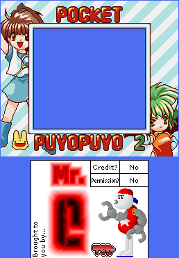 Pocket Puyo Puyo Tsuu (JPN) - Super Game Boy Border