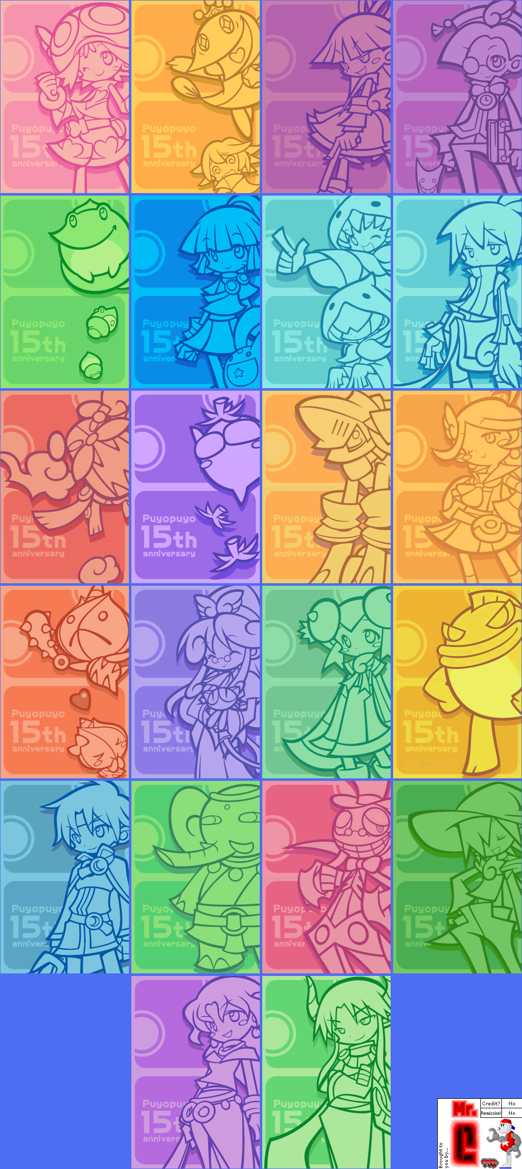 Puyo Puyo 15th Anniversary - Character Story Mode End